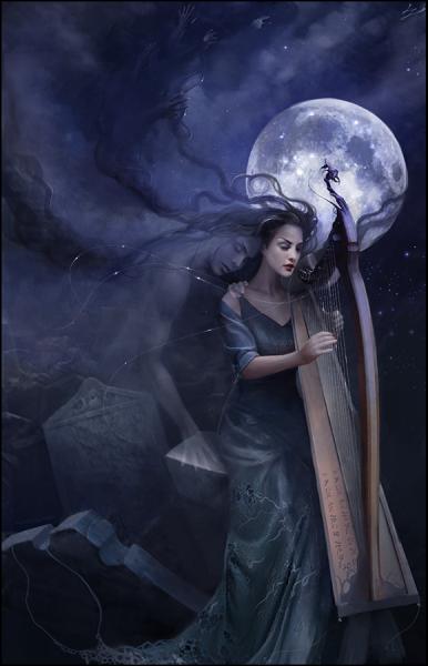 couple avec harpe