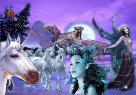 fee et licorne
