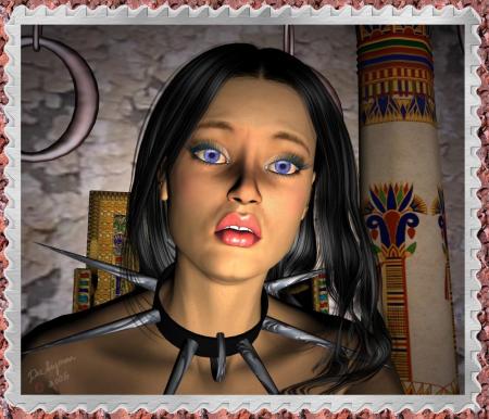 femme brune 