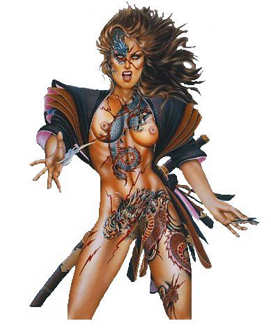 FEMME TATOUEE